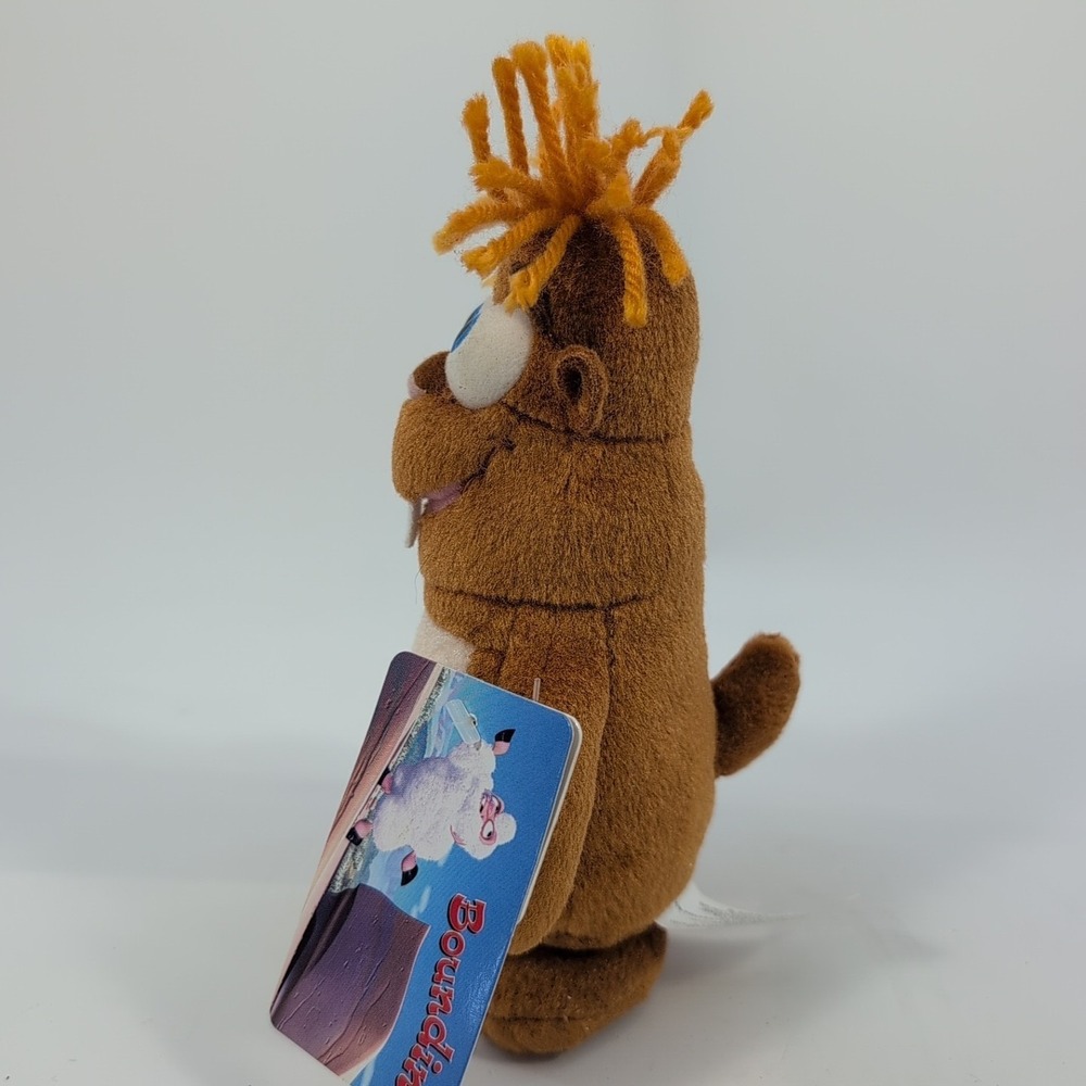 Thinkway Disney Pixar Boundin' Plush 7" Prairie Dog Gopher NEW - Picture 4 of 9